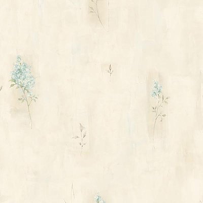 Gwendoline Turquoise Lilac Blocks Wallpaper