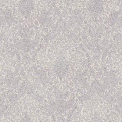 Essex Lavender Lacey Damask Wallpaper