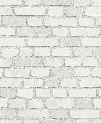 Granulat White Stone Wallpaper