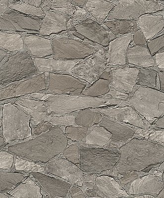 Stanley Charcoal Stone Wallpaper