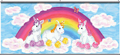 Baby Unicorn Minute Mural 121703