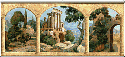Stone Arches Tuscany Minute Mural 121720