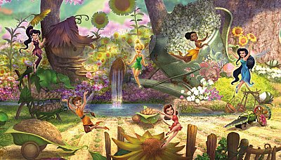 Disney Fairies Pixie Hollow Mural