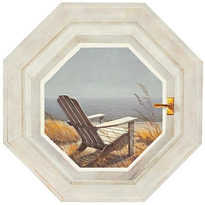 Shoreline Chair Mural NT5854M