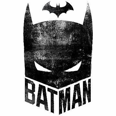 BATMAN MASK PEEL AND STICK GIANT WALL GRAPHIC