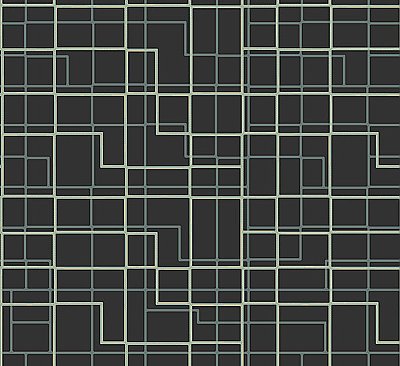 Manila Brown Geometric Wallpaper