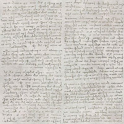 Manoscritto Taupe Script Wallpaper
