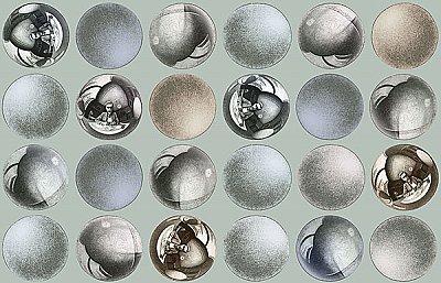 Mattel Grey Sphere Wallpaper