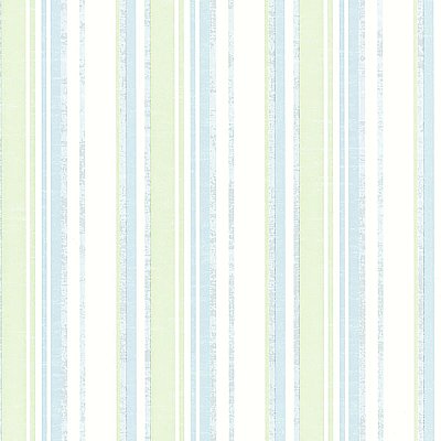 Belfast Aqua Galop Stripe Wallpaper