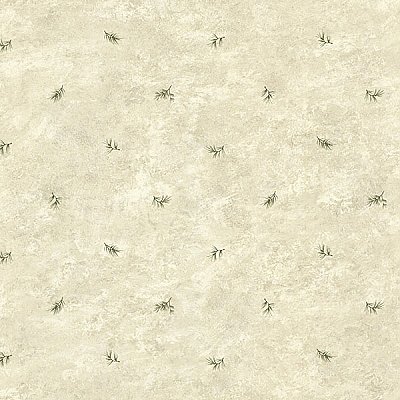 Pine Valley Grey Sprig Toss Wallpaper
