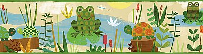 Kermis Sand Frog Marsh Toss Border