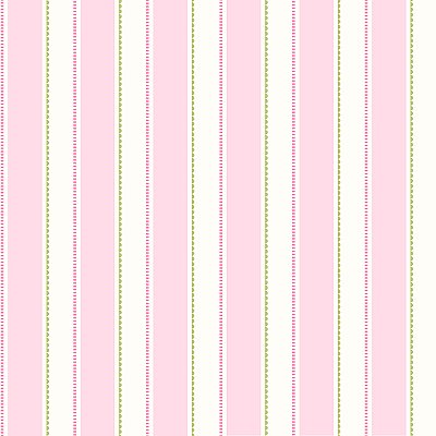 Gatsby Pink City Scape Stripe Wallpaper