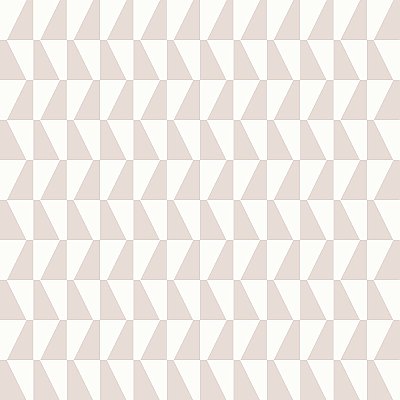 Trapez Blush Geometric Wallpaper