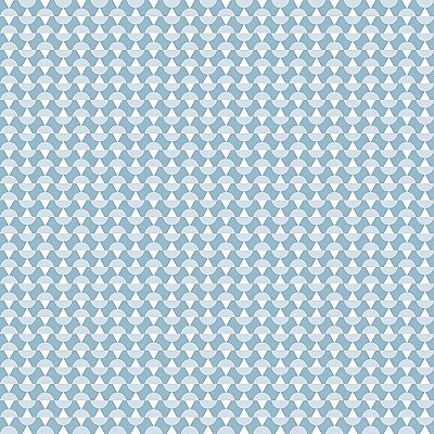 Arne Blue Geometric Wallpaper