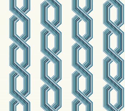 Ashford Geometrics Retro Links Wallpaper
