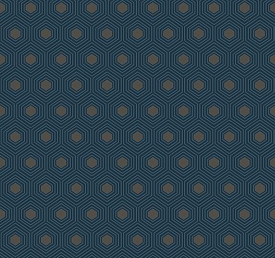Ashford Geometrics Honeycomb Wallpaper