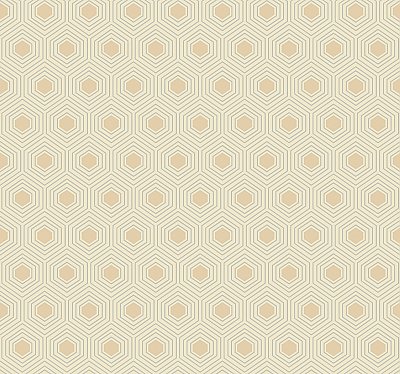Ashford Geometrics Honeycomb Wallpaper