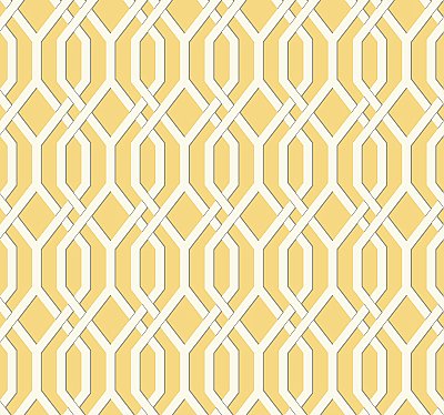 Ashford Geometrics Garden Pergola Wallpaper