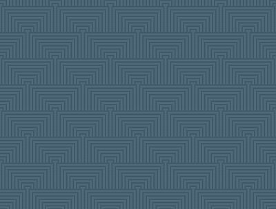 Kinetic Wallpaper - Navy W/Iridescent