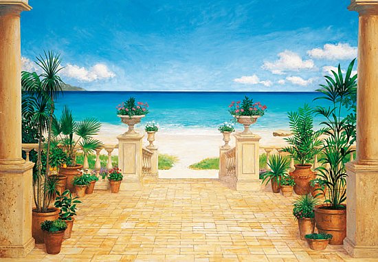 Terrace Seascape Mural 110