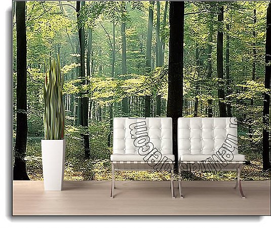 Enchanted Forest Mural 1833 DS8033