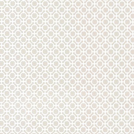 Beatrix Grey Modern Geometric Wallpaper