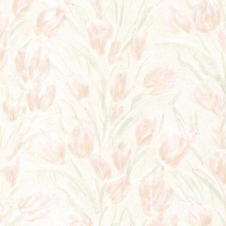 Jessamine Blush Tulips Wallpaper
