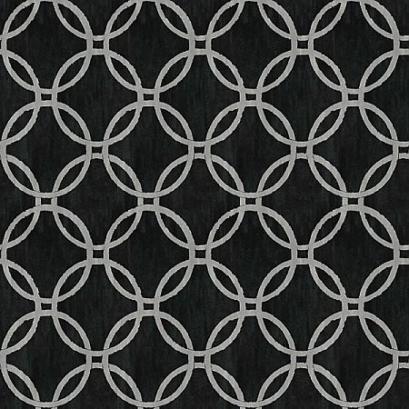 Ecliptic Black Geometric Wallpaper