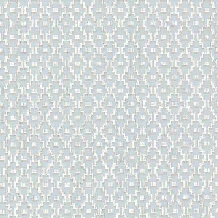 Austen Light Blue Small Geo Wallpaper