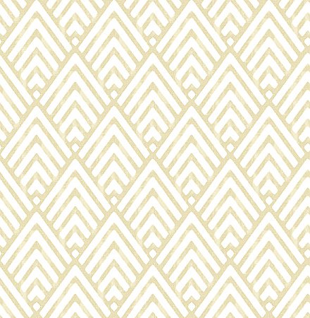 Vertex Gold Diamond Geometric Wallpaper