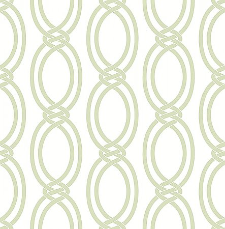 Infinity Light Green Geometric Stripe Wallpaper