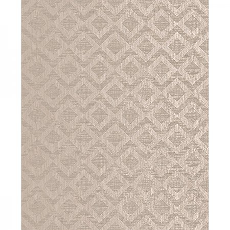 Cadenza Brown Geometric Wallpaper