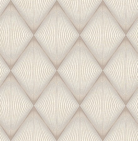 Apothem Brown Geometric Wallpaper
