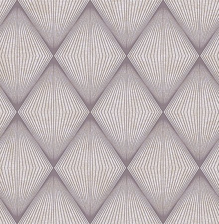Apothem Plum Geometric Wallpaper