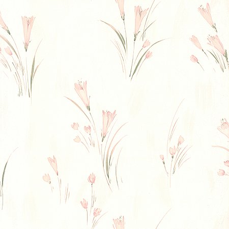 Astrid Blush Floral Wallpaper