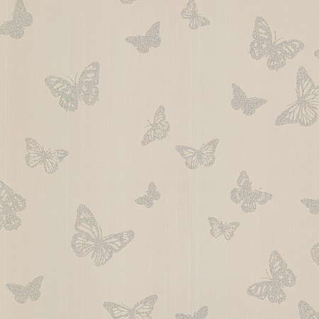 Pearl Cafe Butterfly Wallpaper