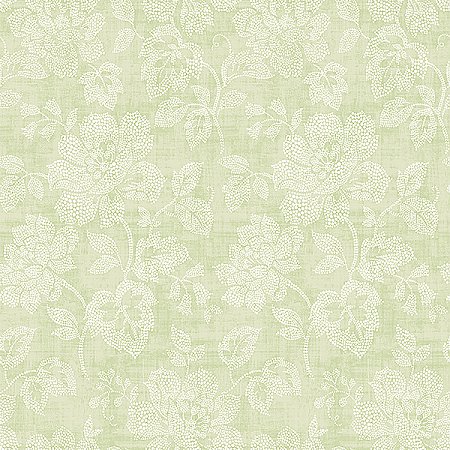 Tivoli Sage Floral Wallpaper