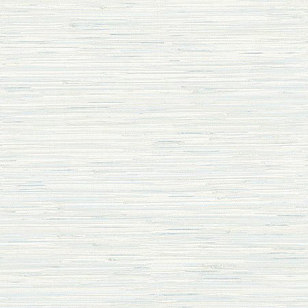 Natalie Light Blue Faux Grasscloth Wallpaper