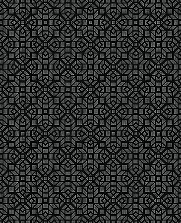 Element Black Mosaic Wallpaper