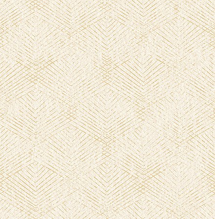 Tangent Gold Geometric Wallpaper