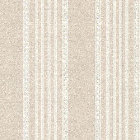 Adria Linen Jacquard Stripe Wallpaper