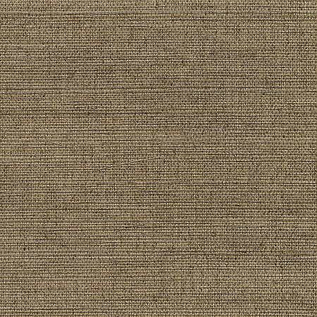 Kansu Brown Sisal Grasscloth Wallpaper