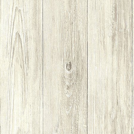 Ferox Cream Wood Planks Wallpaper