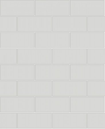 Galley Light Grey Subway Tile Wallpaper