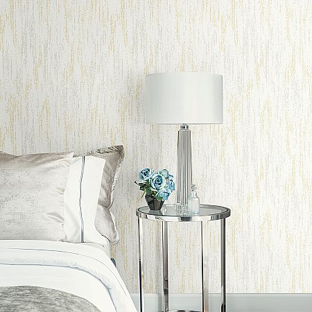 Wisp Gold Texture Wallpaper