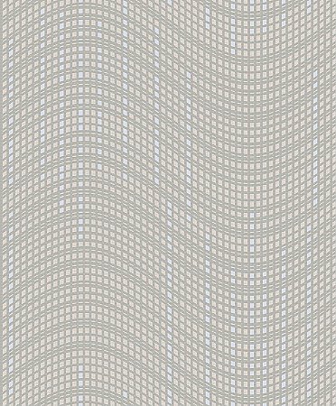 Prudence Taupe Wave Wallpaper