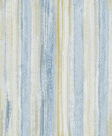 Donella Blue Stripe  Wallpaper