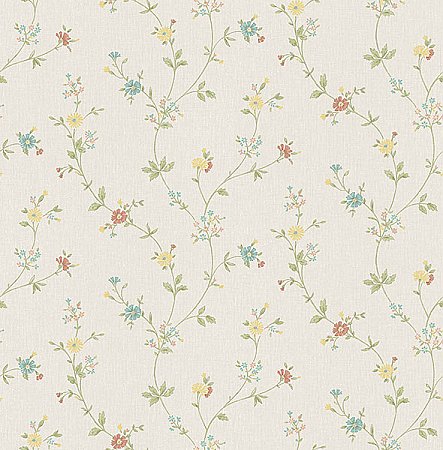 Sameulsson Cream Small Floral Trail Wallpaper