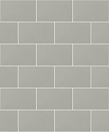 Neale Light Grey Subway Tile Wallpaper