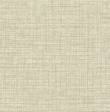 Mendocino Light Brown Linen Wallpaper